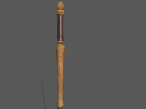 flail low-poly 3D Model