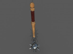 flail low-poly Model 3D