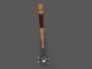 flail low-poly 3D Model