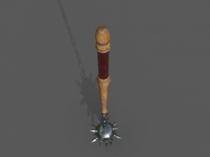flail low-poly Model 3D