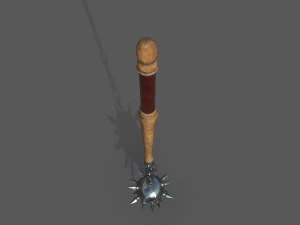 flail low-poly 3D Model