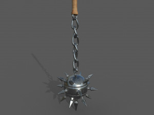 flail low-poly Model 3D
