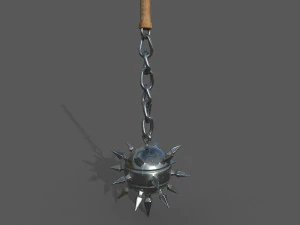 flail low-poly 3D Model