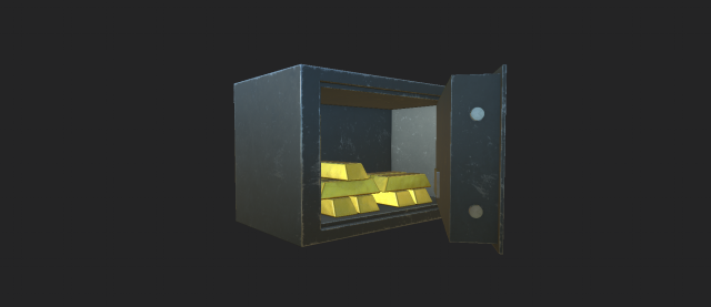 safe low-poly Modelo 3D .c4d .max .obj .3ds .fbx .stl .blend 