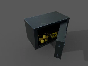 seguro de baja poli Modelo 3D