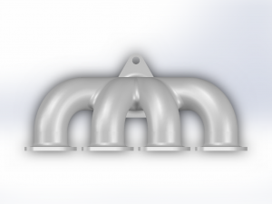exhaust manifold 3D Modell