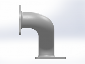 exhaust manifold 3D Modell