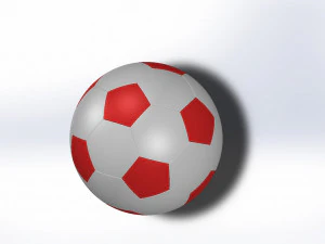 bola sepak Model 3D