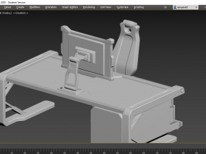 sci fi desktop 3D Model