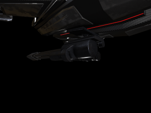 gameready sci-fi assault drone 3D Модель