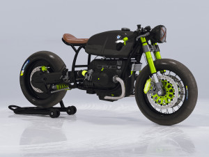 Caferacer 01 3D 모델