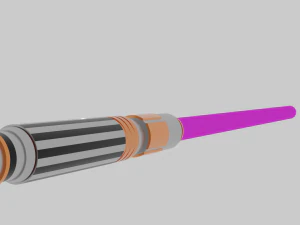 mace windu lightsaber 3D Print Model
