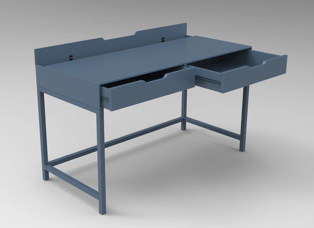 Алекс стол 3D Модель .c4d .max .obj .3ds .fbx .stl .blend 