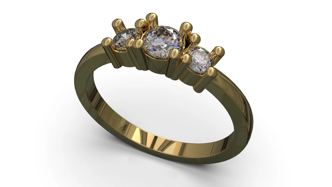 desain ring nabilla 3D Model .c4d .max .obj .3ds .fbx .stl .blend 