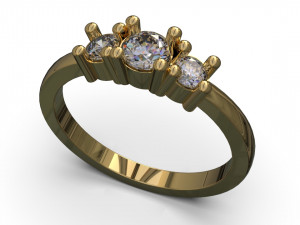 desain ring nabilla 3D Модель
