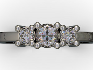 desain ring nabilla Modelo 3D