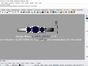 desain ring nabilla 3D Model