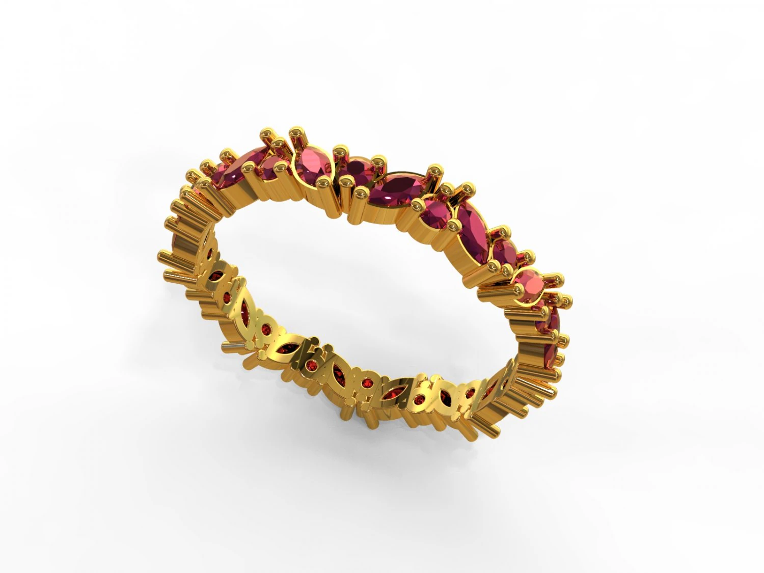 desain ring 01 ig 3D Model .c4d .max .obj .3ds .fbx .stl .blend 
