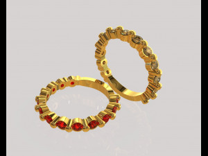 desain ring 02 ig 3D Model
