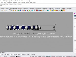 desain ring 02 ig 3Dモデル