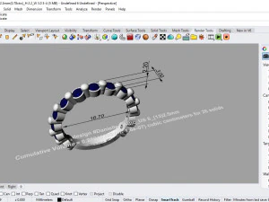 desain ring 02 ig 3D Model