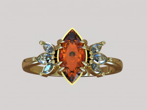 desain ring 03 ig 3D 모델