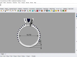 desain ring 07 ig 3D Model