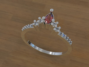desain ring 09 ig Model 3D