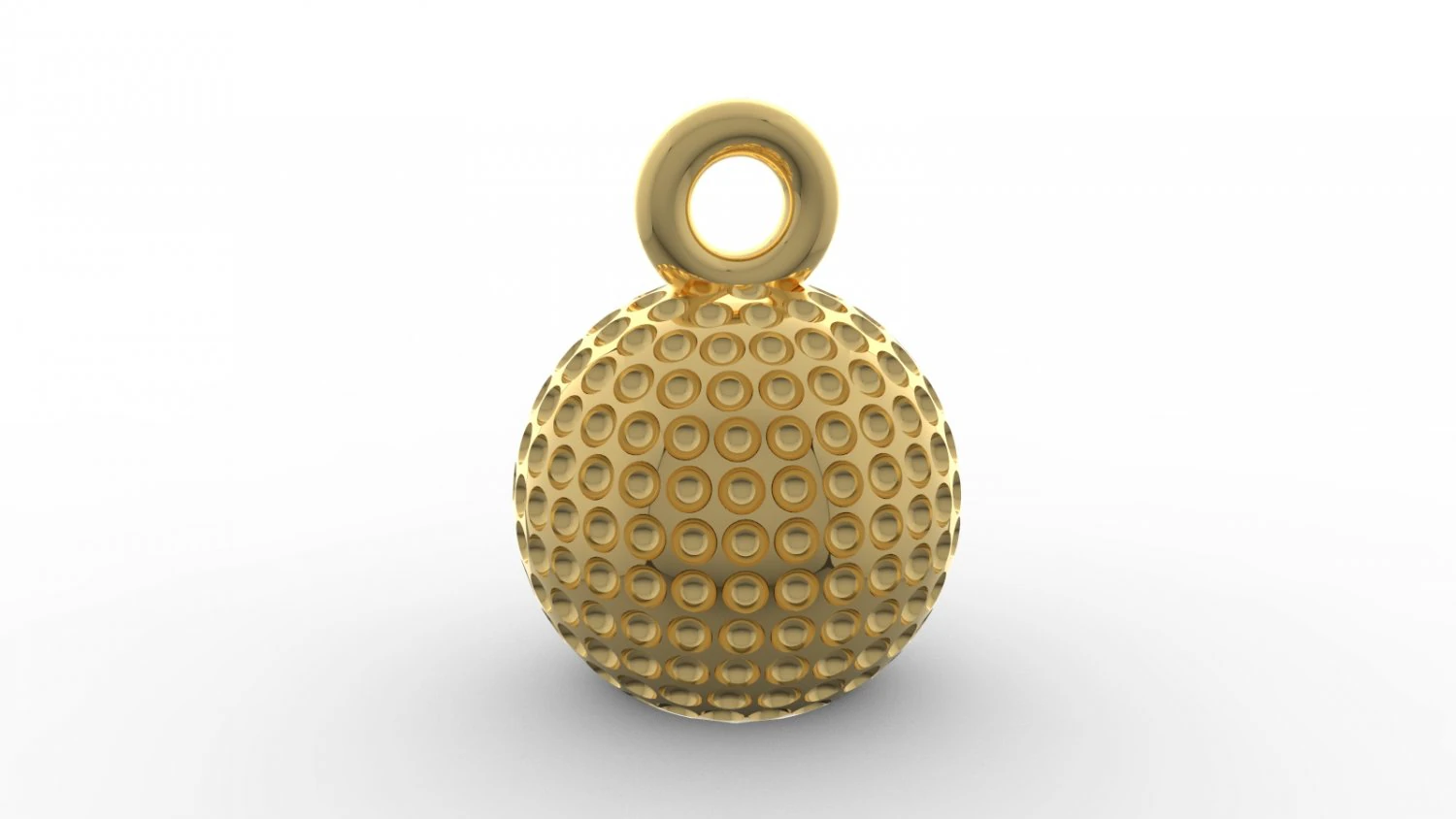liontin pend-golf 3D Model .c4d .max .obj .3ds .fbx .stl .blend