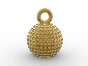 liontin pend-golf Model 3D