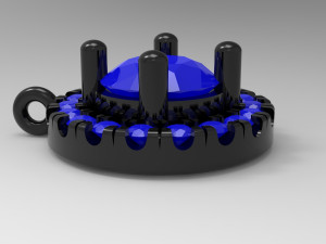 liontin sappirhe 3D Model