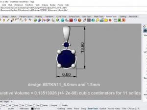 liontin knk 01 3D Model