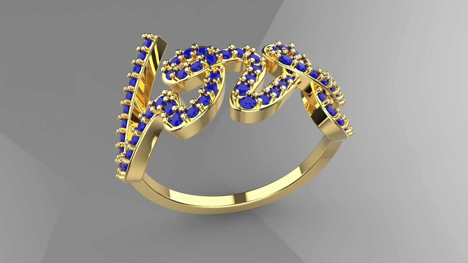 ring jenny love 3D Model .c4d .max .obj .3ds .fbx .stl .blend 