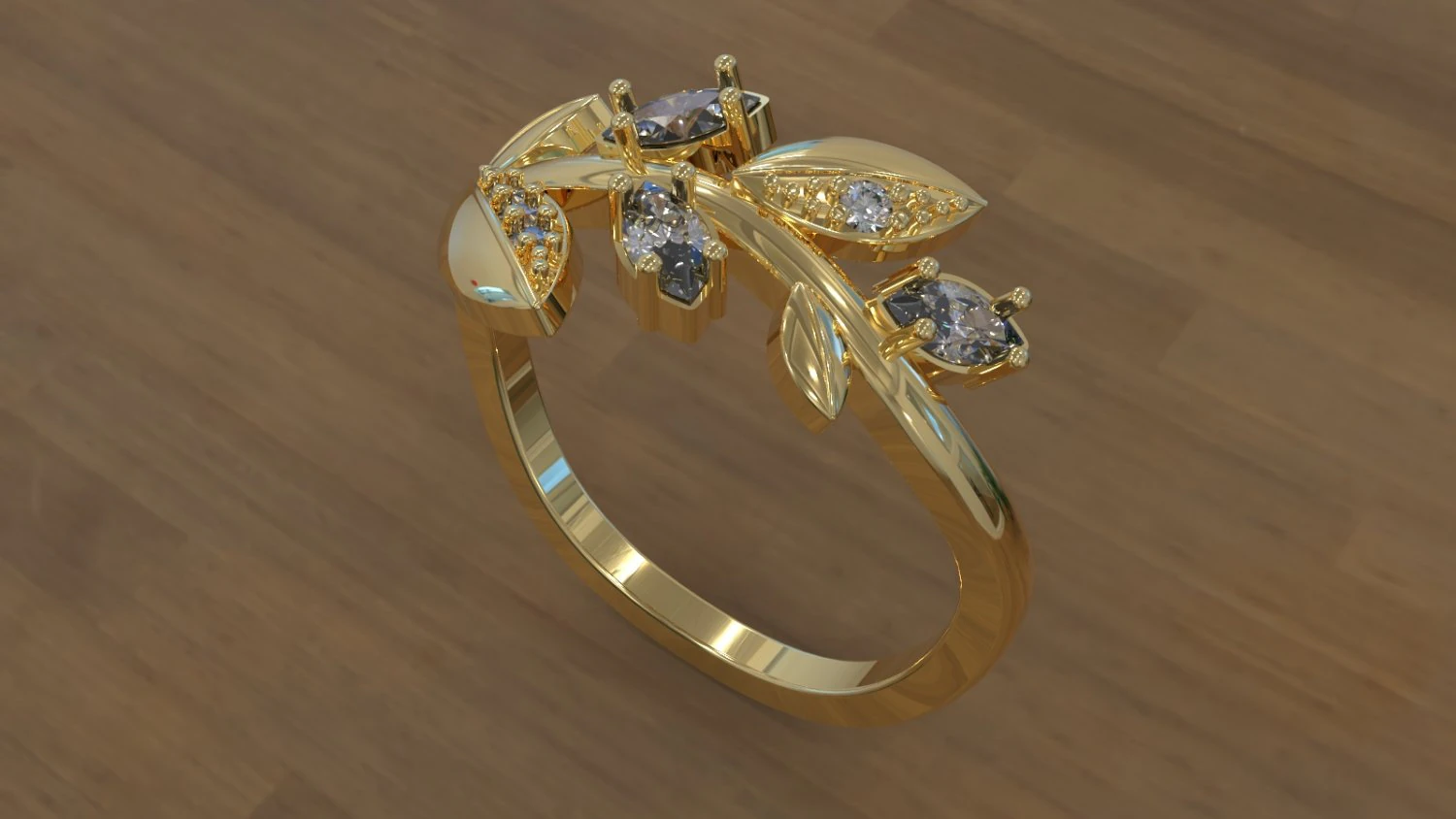 ring kathlen maxwell 3D Model .c4d .max .obj .3ds .fbx .stl .blend 