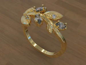 캐슬렌 맥스웰 반지 3D 모델