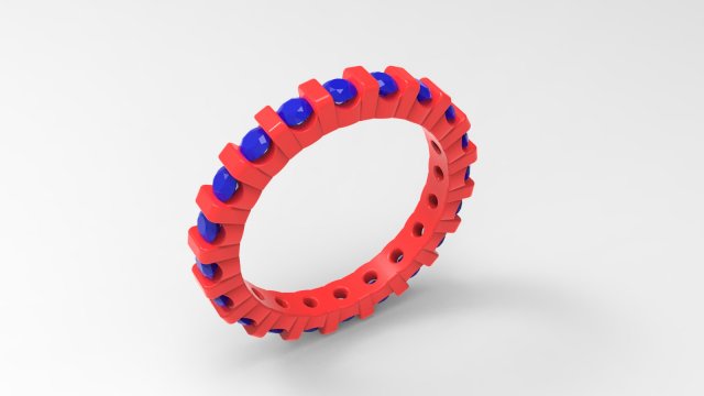 desain ring 10 ig 3Dモデル .c4d .max .obj .3ds .fbx .stl .blend 