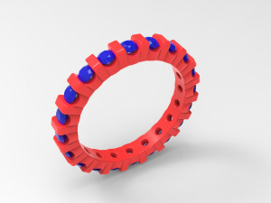 desain ring 10 ig 3D 模型