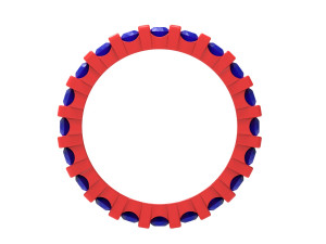 desain ring 10 ig 3Dモデル