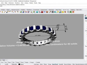 desain ring 10 ig 3D Model