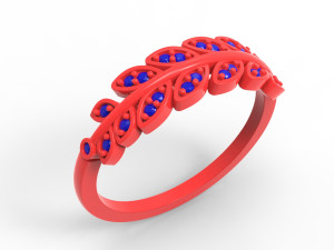 desain ring 11 ig Modello 3D