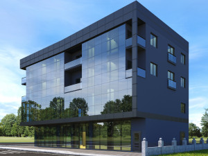 modern residential building exterior design 3Dモデル