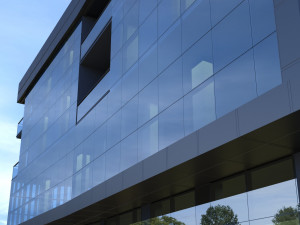 modern residential building exterior design Modello 3D