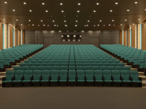 3dsmax auditorium hall concept 3D Model