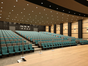 3dsmax auditorium hall concept 3D Model