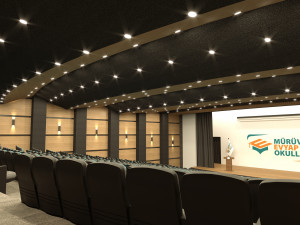 3dsmax auditorium hall concept 3D Model