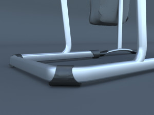 school desk and chair model 3D Model
