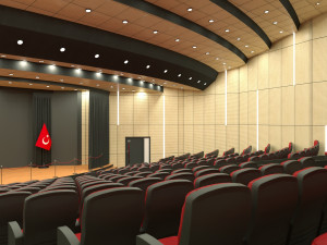 3d max conference hall auditorium theater Model 3D