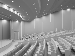 3d max conference hall auditorium theater Model 3D