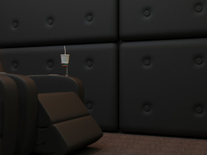 3dsmax cinema room home theatre Modèle 3D