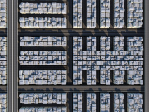 low-poly city Modelo 3D